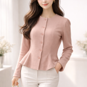 Diana Peplum Cardigan