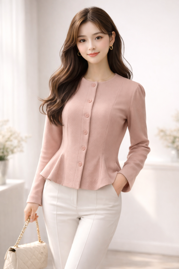 Diana Peplum Cardigan